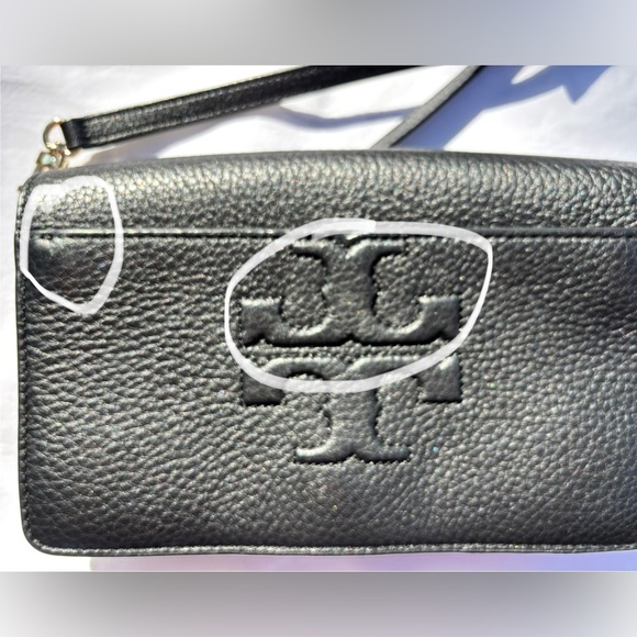 Tory Burch Black Leather Crossbody Bag - Picture 12 of 12